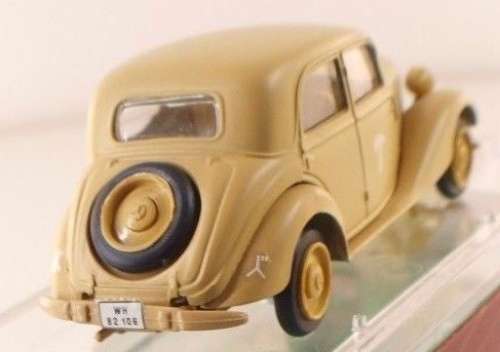 Mercedes-Benz V170 sedan 1939 Afrika Korps khaki 1/43 Vitesse NEW+boxed  #5282 instant wheels