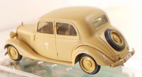 Mercedes-Benz V170 sedan 1939 Afrika Korps khaki 1/43 Vitesse NEW+boxed  #5282 instant wheels