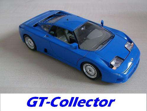 1:18 Bugatti GB11 1991 blue by Bburago, top condn, 7 days money back g'tee! #034