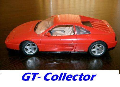 1:18 Ferrari 348 tb coupe 1989 red by Bburago, top condn, 7 days money-back g'tee! #078
