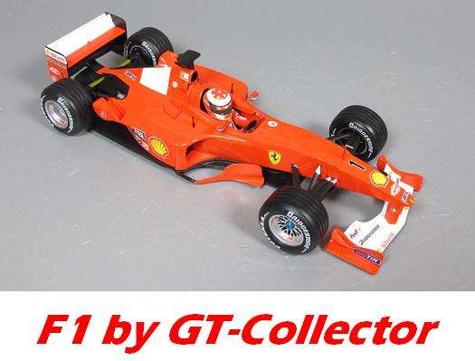 1:18 Ferrari F1-2000 MSchumacher 2000 by HotWheels, MINT boxed, g'tee! #265