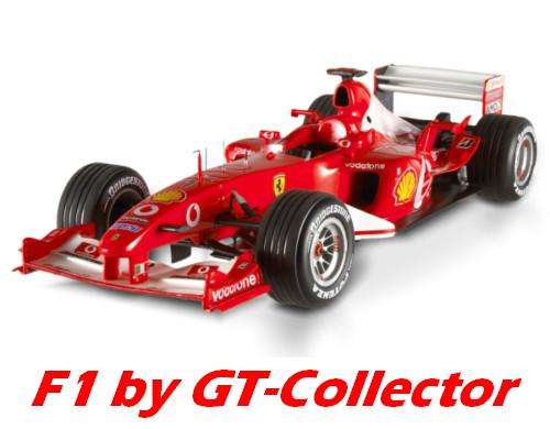 1:18 Ferrari F1 F2003-GA MSchumacher 2003 by Hotwheels, MINT boxed, G'tee! #268