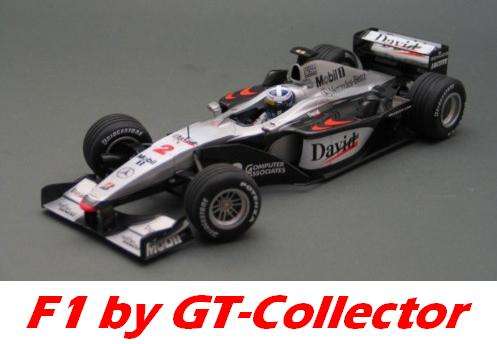 1:18 MaLaren MP4-15 'David' by Hotwheels, top condition, 7 days money-back g'tee! #272