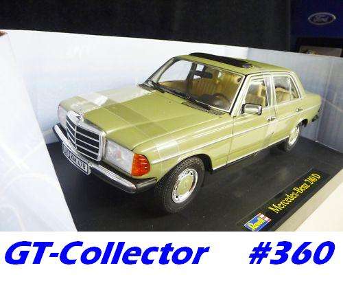1:18 Mercedes-Benz 240D (W123) Khaki by Revell, MINT boxed, 7 days money-back guarantee! #360