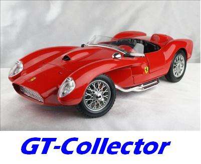 1:18 Ferrari 250 Testa Rossa 1957 red, Bburago/IT, top condition, 7 days money-back guarantee! #395