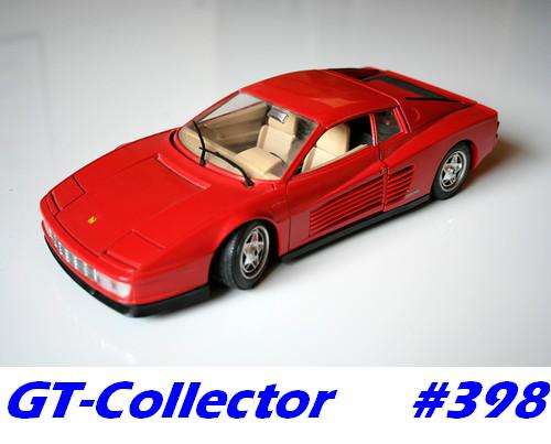 1:18 Ferrari Testarossa 1984 red, Bburago/ITALIA, top condition, 7 days money-back guarantee! #398