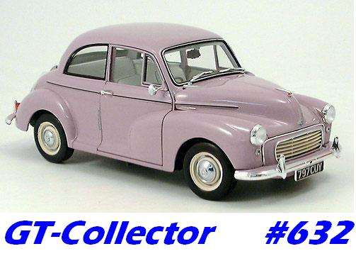 1:18 Morris Minor Millionth 1959 mauve LTD ANNIVERSARY MODEL,MINTboxed, M'champs, g'teed! #632BI