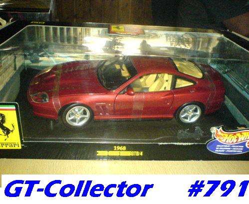 1:18 Ferrari 550 Maranello 1996  cherry red HotWheels, MINT sealed (wrong box) #791
