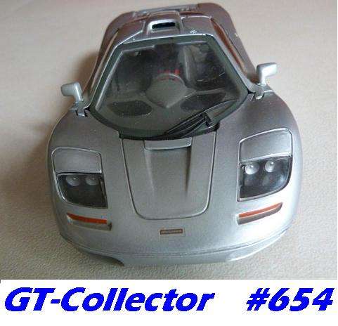 McLaren F1 (gullwing) 1993 silver,Maisto,NEW,g'tee  FREE insured delivery  #8654