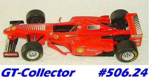 1-24 Ferrari F1 F300 No.3 1998 MSC Bburago-Italia top condition   .......     #506.24