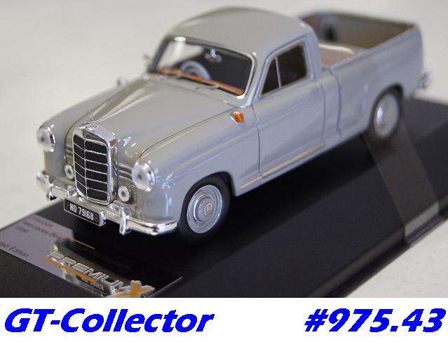 1:43 Mercedes-Benz 180 D (W120)Bakkie 1956 grey PremiumXX NEW,gtee,FREE insured post del #975