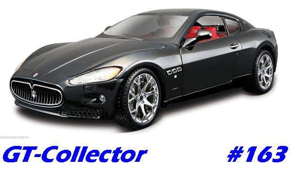1:18 Maserati Gran Turismo Pininfarina black, Mondo, NEW, gtee, FREE insured postal delivery #163