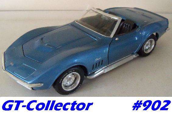 1:18 Chevrolet Corvette C3 Stingray conv 1969 tourq-blu-met Revell NEW,FREE post delivery #902