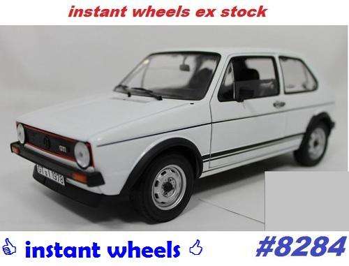 VW Golf Mk.I GTI 1977 white NOREV, NEW+boxed, FREE delivery #8284 instant wheels