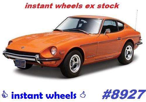 Datsun 240Z coupe 1971 orange NEW+boxed FREE delivery  #8927 instant wheels