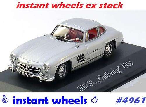 Mercedes-Benz 300 SL 1954 delPrado NEWinBlister FREE delivery #4961 instant wheels