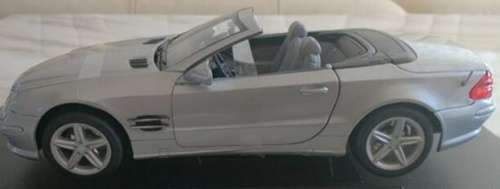 Mercedes-Benz SL 500 Cabriolet 2012 silver Schuco 1:24 NEW+boxed  #2220 instant wheels