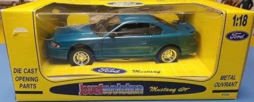 Ford Mustang GT Coupe 1994 green-met Jouef/FR 1:18 NEW+boxed  #8277 instant wheels
