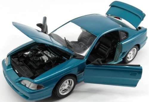 Ford Mustang GT Coupe 1994 green-met Jouef/FR 1:18 NEW+boxed  #8277 instant wheels