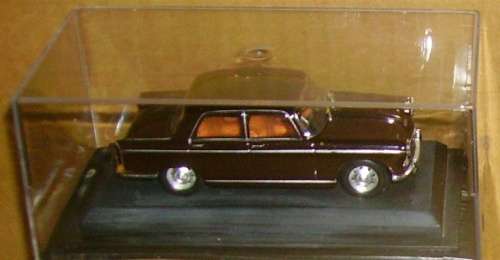Peugeot 404 Sedan 1965 black 1:43 IXO New+showcased  #5294 instant wheels