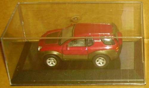Isuzu vehicross v-cross 1997 red-met 1:43 EBBRO NEW+showcased  #5297 instant wheels