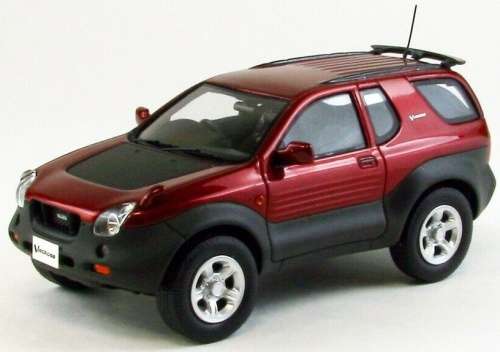 Isuzu vehicross v-cross 1997 red-met 1:43 EBBRO NEW+showcased  #5297 instant wheels