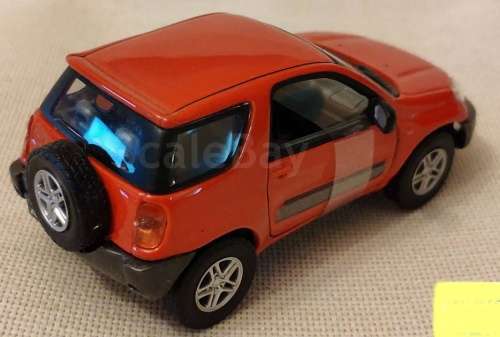 Toyota RAV4 SUV short 2000 red Cararama 1:43 NEW+boxed  #5304 instant wheels