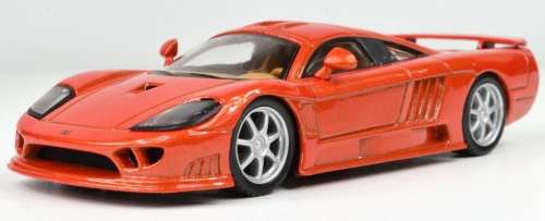 Saleen S7 Twin Turbo 2008 orange-met IXO 1:43 NEWinBlister  #5305 instant wheels