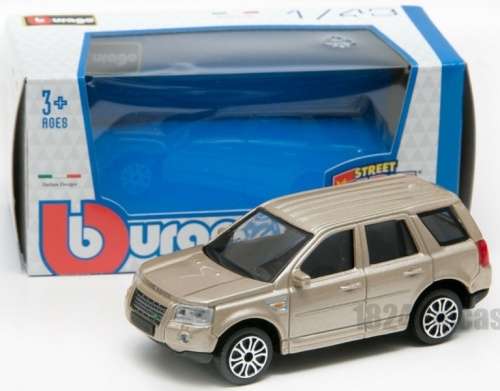 Land Rover Freelander 2 Type LF 2010 Beige-met 1:43 Bburago NEW+boxed  #5306 instant wheels