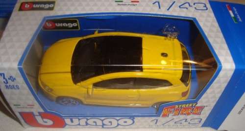 Volkswagen Polo V GTI 6R 2014 yellow Bburago/IT 1:43 NEW+boxed   #5307 instant wheels