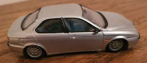 Alfa Romeo 156 2003 silver 1/43 Bburago/IT NEW+boxed  #5310 instant wheels