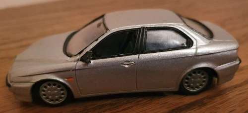 Alfa Romeo 156 2003 silver 1/43 Bburago/IT NEW+boxed  #5310 instant wheels