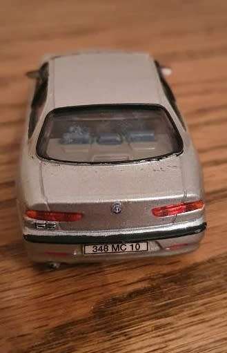 Alfa Romeo 156 2003 silver 1/43 Bburago/IT NEW+boxed  #5310 instant wheels