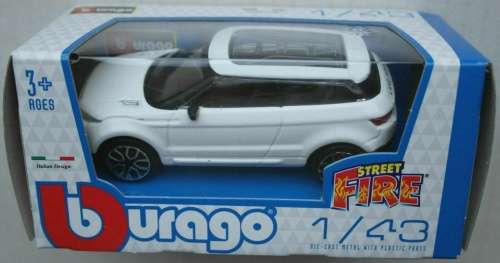 Land Rover LRX (Evoque) Crossover 2011 white 1/43Bbu/IT NEW+boxed  #5311 instant wheels