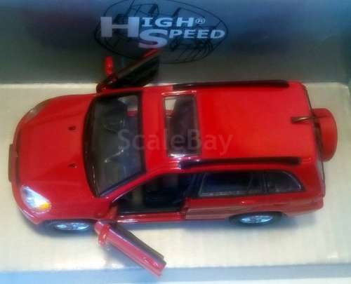Toyota RAV4 (Mk.II XA20 5.door) 2004 red 1/43 Rastar HighSpeed NEW+boxed  #5315 instant wheels