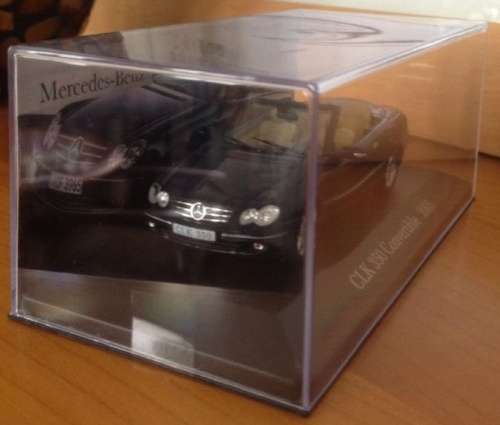 Mercedes-Benz CLK350 (A290) Cabrio 2005 dk.blue 1:43 IXO NEW+boxed  #5321 instant wheels