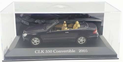 Mercedes-Benz CLK350 (A290) Cabrio 2005 dk.blue 1:43 IXO NEW+boxed  #5321 instant wheels