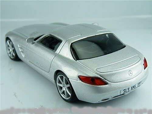 Mercedes-Benz SLS AMG (C197) 2010 silver 1:43 IXO NEW+boxed  #5322 instant wheels