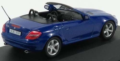 Mercedes-Benz SLK 350 cabrio (R171) 2004 blue 1:43 IXO NEW+boxed  #5323 instant wheels