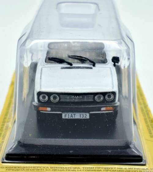 Fiat 132 1978 white 1:43 IXO NEWinBlister  #4677 instant wheels