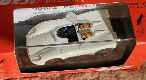 Porsche 908/2 (Flunder) 1970 white 1:43 Brumm NEW+boxed  #5286 instant wheels