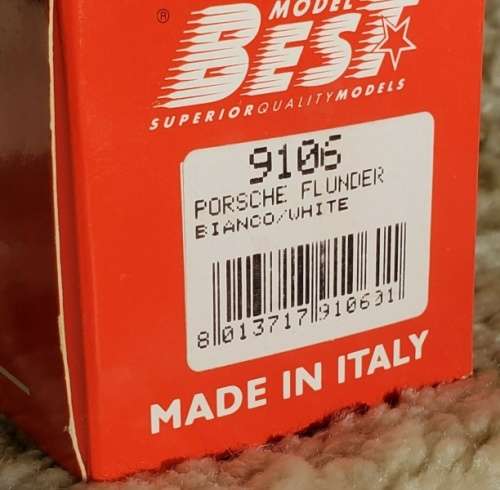 Porsche 908/2 (Flunder) 1970 white 1:43 Brumm NEW+boxed  #5286 instant wheels