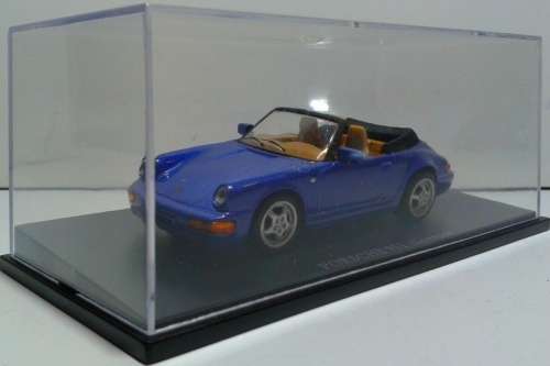 Porsche 911 Carrera 4 Cabrio 2013 blue-met 1:43 Universal Hobbies NEW+boxed  #5285 instant wheels