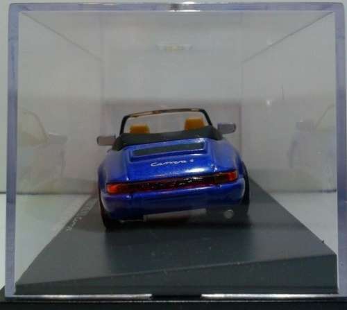 Porsche 911 Carrera 4 Cabrio 2013 blue-met 1:43 Universal Hobbies NEW+boxed  #5285 instant wheels