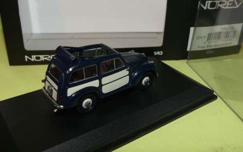 Fiat 500 C Belvedere 1951 1/43 Norev NEW+boxed  #5317 instant wheels