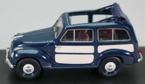 Fiat 500 C Belvedere 1951 1/43 Norev NEW+boxed  #5317 instant wheels