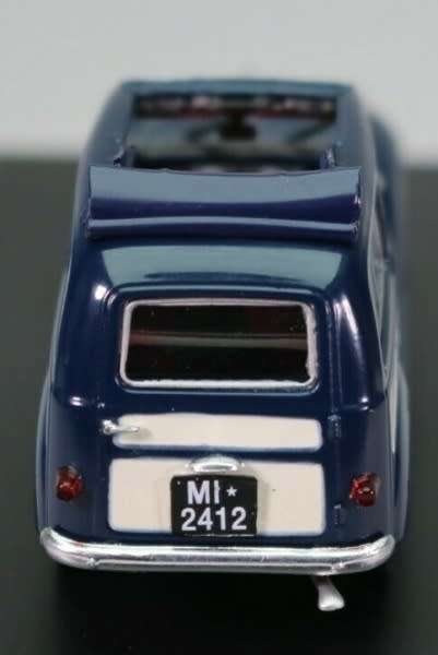 Fiat 500 C Belvedere 1951 1/43 Norev NEW+boxed  #5317 instant wheels