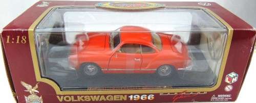 Volkswagen Karmann-Ghia 1966 red 1/18 Road Legends NEW+boxed FREE Delivery #8955 instant wheels