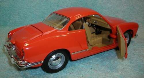 Volkswagen Karmann-Ghia 1966 red 1/18 Road Legends NEW+boxed FREE Delivery #8955 instant wheels