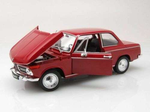 BMW 2002ti 1966-1977 red 1/24 Welly NEW+boxed  #2236 instant wheels